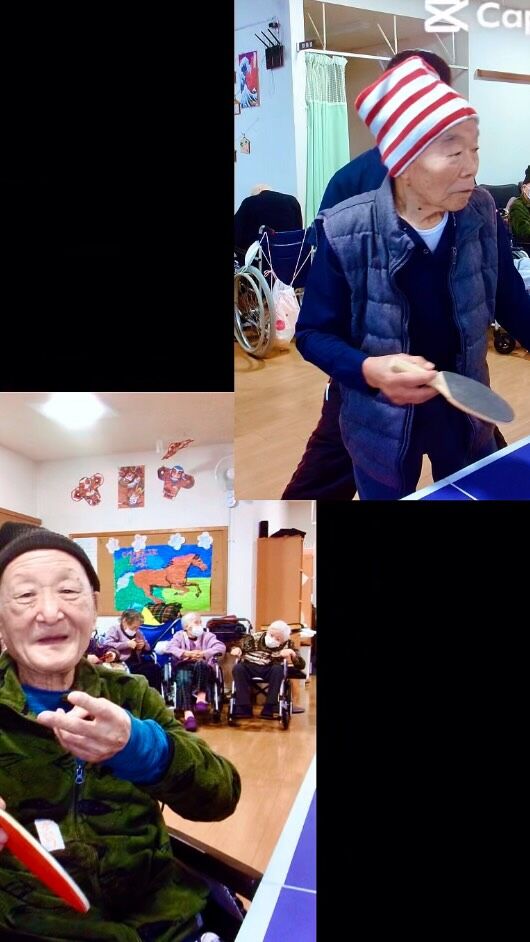 こんにちは、ミューズの朝志比田です☀

先日、『羽子板』の代わりに『卓球』を
ご利用者さまに楽しんでいただきました♪

初めてラケットを手にするご利用者様も多く、ピンポン玉を笑顔で追いかけながら
上手くラケットに当たらないと、悔し顔をされ『もう一回！』
とみなさま楽しんでおられました🏓🏓

職員が空振りをすると、大きな声で笑いが起こり、
楽しい時間を過ごしていただきました✨

これからも感染症に気を付けて、色々な活動に取り組んでいきます💪

#住宅型有料老人ホーム #ミューズの朝志比田
#宮崎の介護 #都城の介護 #卓球 #ピンポン #羽子板
#やりがいのある仕事 #感謝 #デイサービス #2026年1月